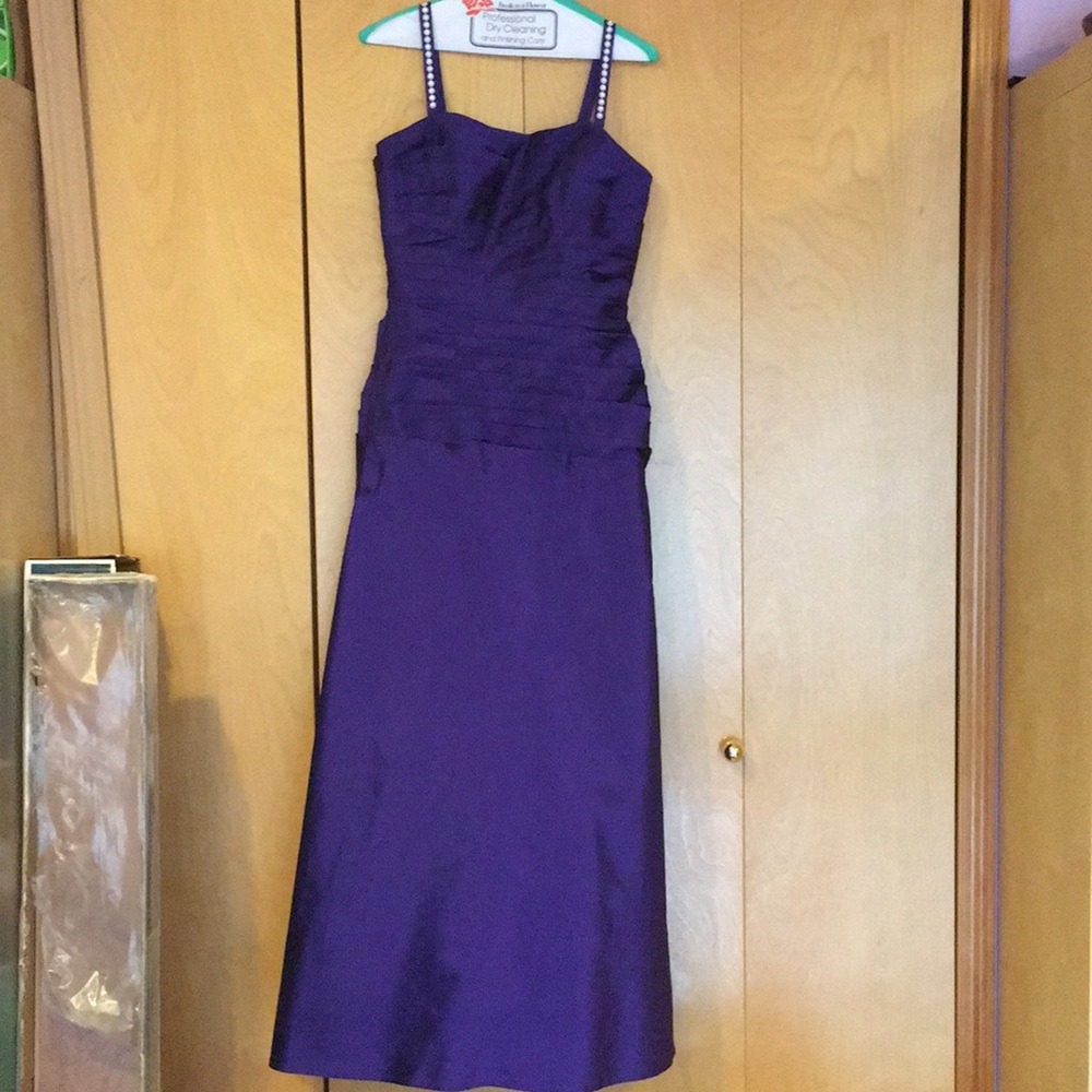 Eggplant formal dress